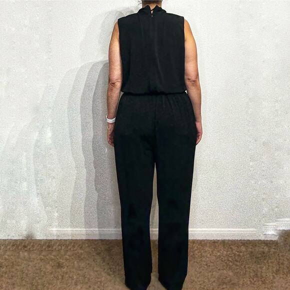 Inc. International Concepts Black Jumpsuit Sz 1X - Picture 10 of 12